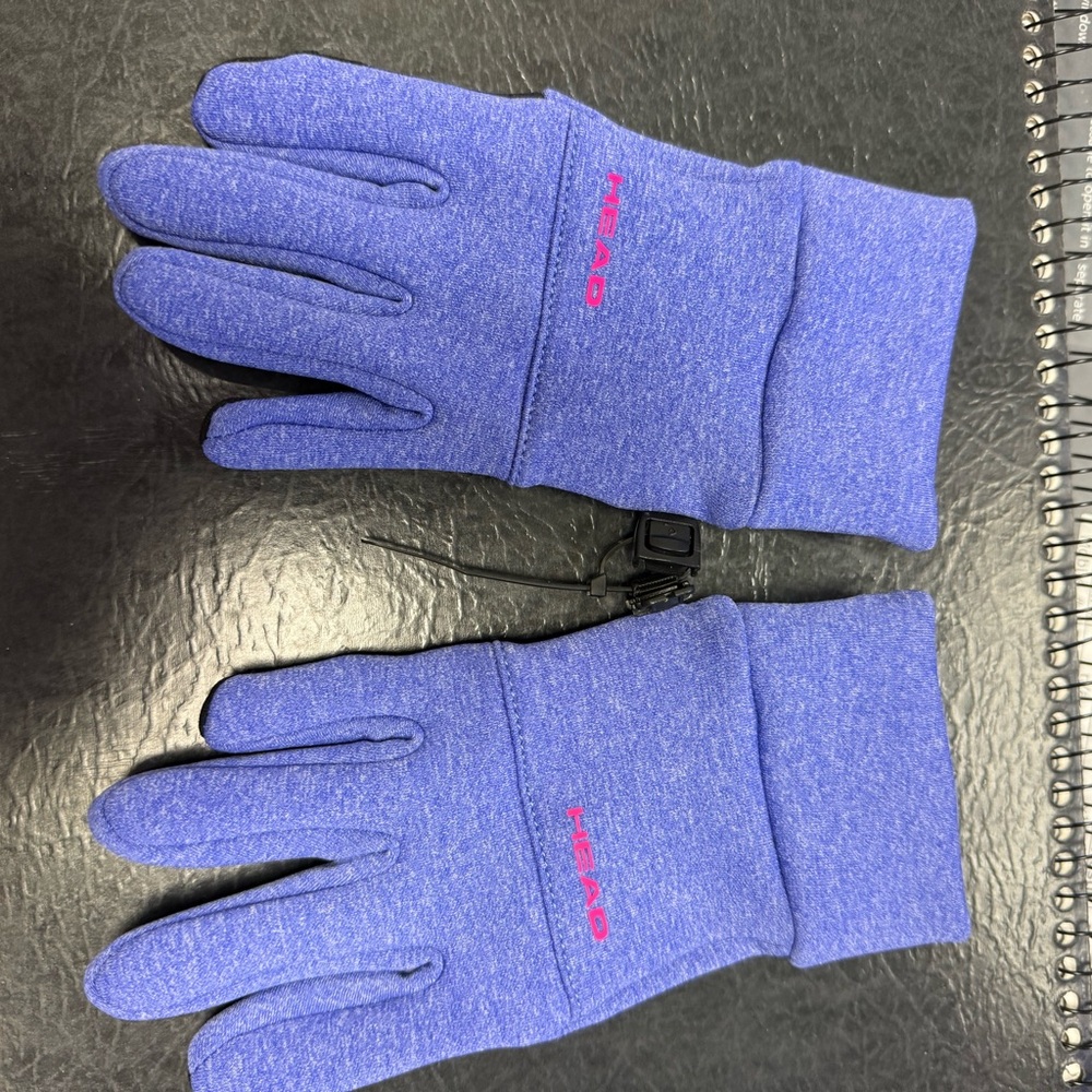HEAD Blue Gloves Children sized NWOT